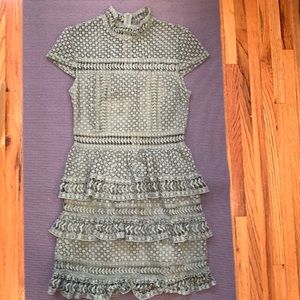 army green dress worn once